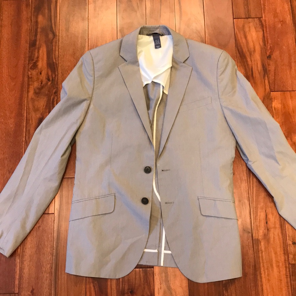 HM Gray Suit Jacket 36R